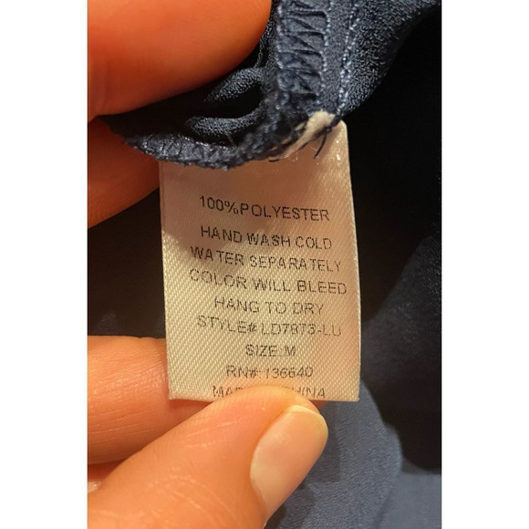 LULU’S Draper Halter A- Line Dress - Picture 5 of 6